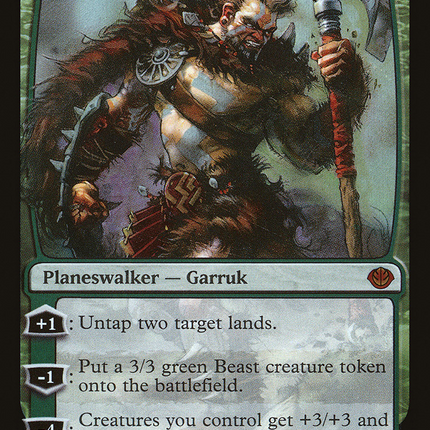 Garruk Wildspeaker [Duel Decks: Garruk vs. Liliana] Foil