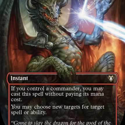Deflecting Swat (Borderless) [Commander Masters]