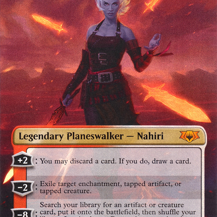 Nahiri, the Harbinger (Borderless) [Mythic Edition] Foil