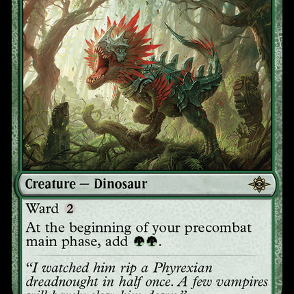 Hulking Raptor [The Lost Caverns of Ixalan]