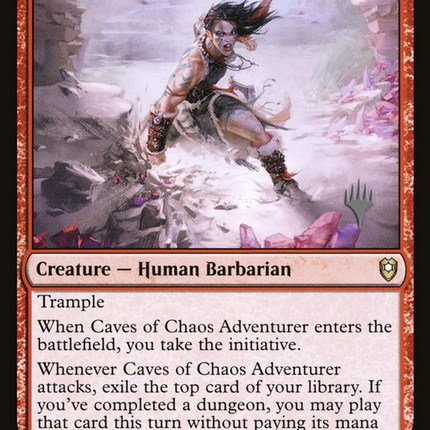 Caves of Chaos Adventurer [Battle for Baldur's Gate Promos]
