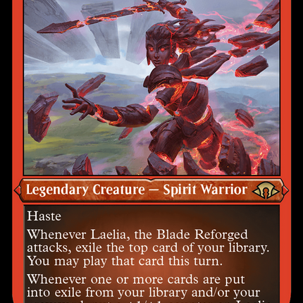 Laelia, the Blade Reforged [Modern Horizons 3] Etched Foil