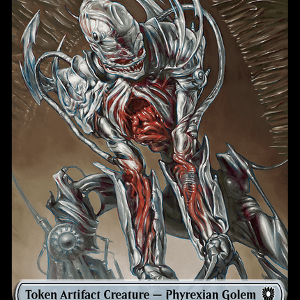 Phyrexian Golem [Bloomburrow Commander Tokens]