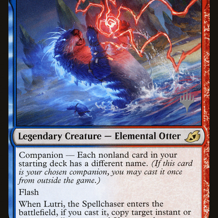Lutri, the Spellchaser (companion) [Ikoria: Lair of Behemoths Promos]
