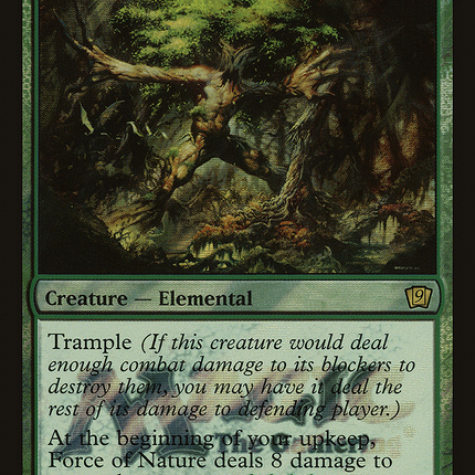 Force of Nature [Ninth Edition Promos] Foil