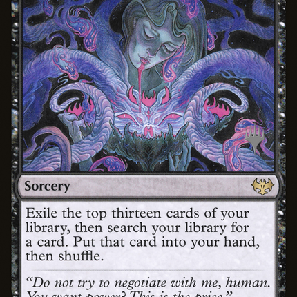 Demonic Bargain [Promo Pack: Duskmourn: House of Horror]