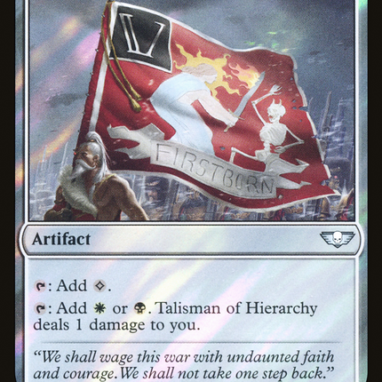 Talisman of Hierarchy [Warhammer 40,000 Commander] Surge Foil