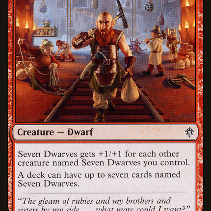 Seven Dwarves [Throne of Eldraine]