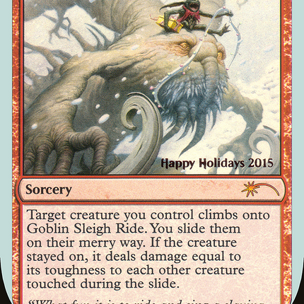 Goblin Sleigh Ride [Happy Holidays] Foil