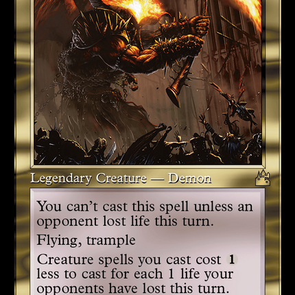 Rakdos, Lord of Riots (Retro) [Ravnica Remastered]
