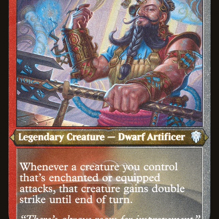 Reyav, Master Smith [Commander Legends] Etched Foil