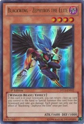 Blackwing - Zephyros the Elite [DP11-EN012] Ultra Rare
