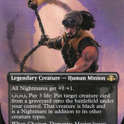 Chainer, Dementia Master (Borderless) [Dominaria Remastered]
