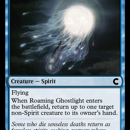 Roaming Ghostlight [Ravnica: Clue Edition]