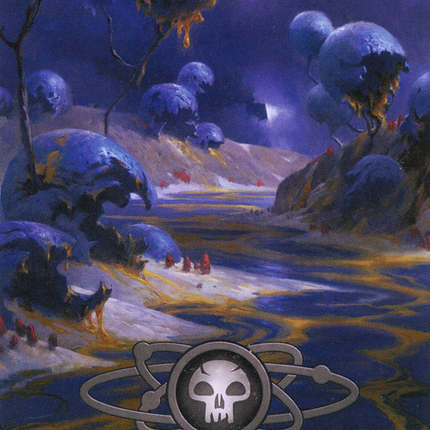 Swamp (237) (Borderless) [Unfinity]