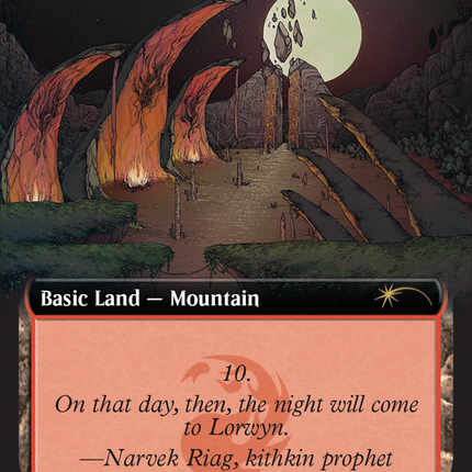 Mountain (1367) (Extended Art) [Secret Lair Drop]