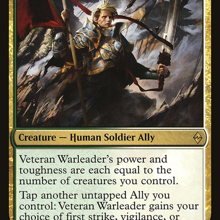 Veteran Warleader [Battle for Zendikar]