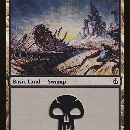 Swamp (077) [Duel Decks: Ajani vs. Nicol Bolas]