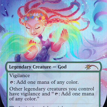 Esika, God of the Tree // The Prismatic Bridge (Borderless) [Secret Lair Drop] Foil