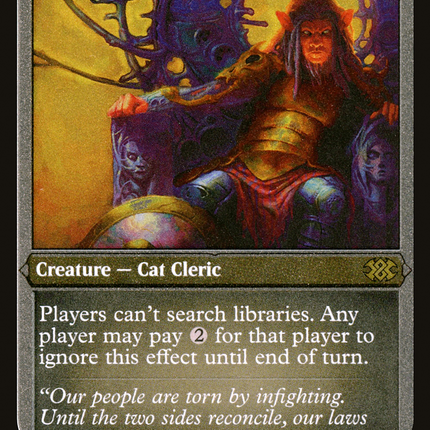 Leonin Arbiter [Double Masters 2022] Etched Foil