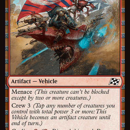 Clamorous Ironclad [Aetherdrift] Foil