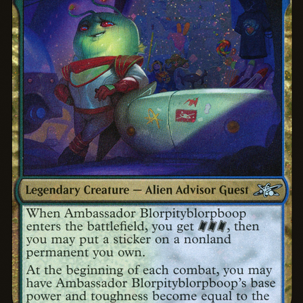 Ambassador Blorpityblorpboop [Unfinity] Galaxy Foil