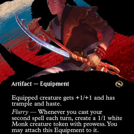 Cori-Steel Cutter (Borderless) [Tarkir: Dragonstorm] Foil