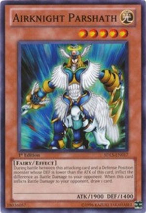Airknight Parshath (Common / Short Print) [SDLS-EN017] Structure Deck: Lost Sanctuary 1st Edition
