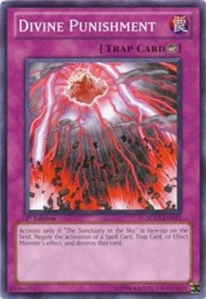 Divine Punishment (Common / Short Print) [SDLS-EN033] Structure Deck: Lost Sanctuary 1st Edition