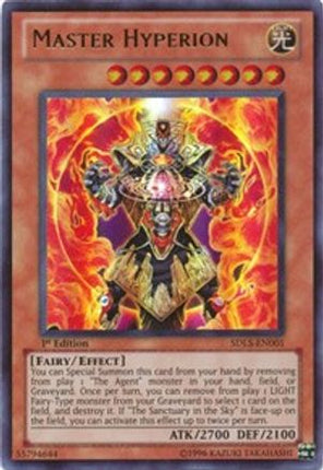 Master Hyperion (Ultra Rare) [SDLS-EN001] Structure Deck: Lost Sanctuary 1st Edition