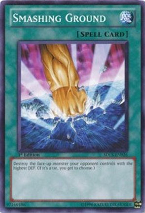 Smashing Ground (Common / Short Print) [SDLS-EN026] Structure Deck: Lost Sanctuary 1st Edition