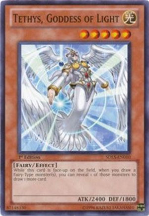 Tethys, Goddess of Light (Common / Short Print) [SDLS-EN010] Structure Deck: Lost Sanctuary 1st Edition