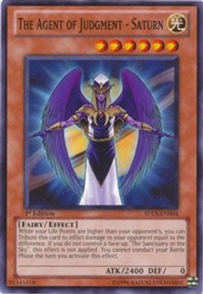 The Agent of Judgment - Saturn (Common / Short Print) [SDLS-EN004] Structure Deck: Lost Sanctuary 1st Edition