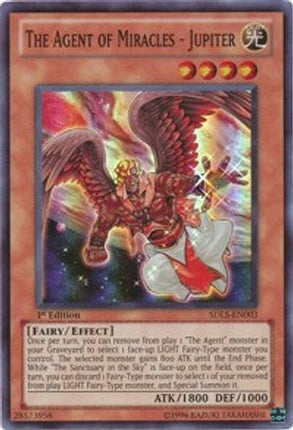 The Agent of Miracles - Jupiter (Super Rare) [SDLS-EN003] Structure Deck: Lost Sanctuary 1st Edition