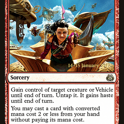 Kari Zev's Expertise [Aether Revolt Promos] Prerelease Foil