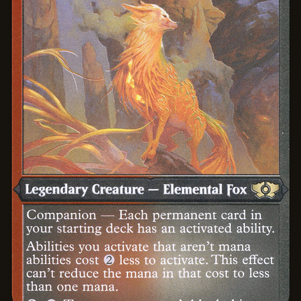 Zirda, the Dawnwaker (companion) [Multiverse Legends] Etched Foil