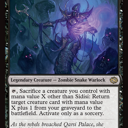 Sidisi, Regent of the Mire [Tarkir: Dragonstorm] Foil