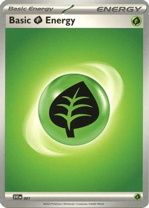 Basic Grass Energy - 001 - 1/null [SVE: Scarlet & Violet Energies]