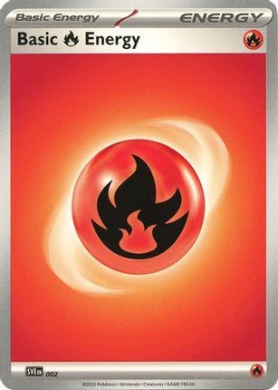 Basic Fire Energy - 002 - 2/null [SVE: Scarlet & Violet Energies]