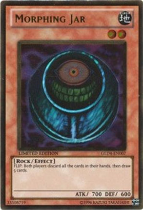 Morphing Jar (Gold Rare) [GLD4-EN007] Gold Series 4: Pyramids Edition Limited