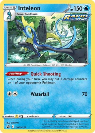 Inteleon (SWSH279) [Sword & Shield: Black Star Promos]
