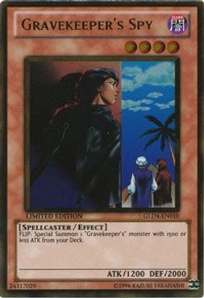 Gravekeeper's Spy (Gold Rare) [GLD4-EN010] Gold Series 4: Pyramids Edition Limited