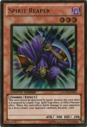 Spirit Reaper (Gold Rare) [GLD4-EN011] Gold Series 4: Pyramids Edition Limited
