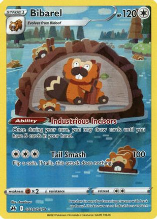 Bibarel - GG25/null [Crown Zenith: Galarian Gallery] Holofoil