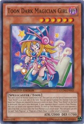 Toon Dark Magician Girl (Common / Short Print) [GLD4-EN015] Gold Series 4: Pyramids Edition Limited