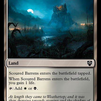 Scoured Barrens [Tales of Middle-earth Commander]