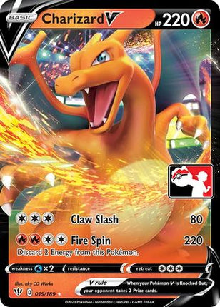 Charizard V (Prize Pack Series ) 19- Prize Pack Series Cards Holofoil