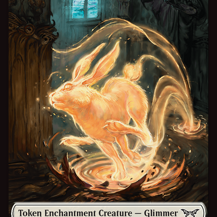 Glimmer Token [Duskmourn: House of Horror Tokens]
