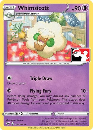 Whimsicott 76- Prize Pack Series Cards