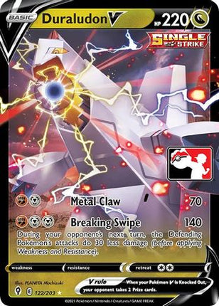 Duraludon V 122- Prize Pack Series Cards Holofoil